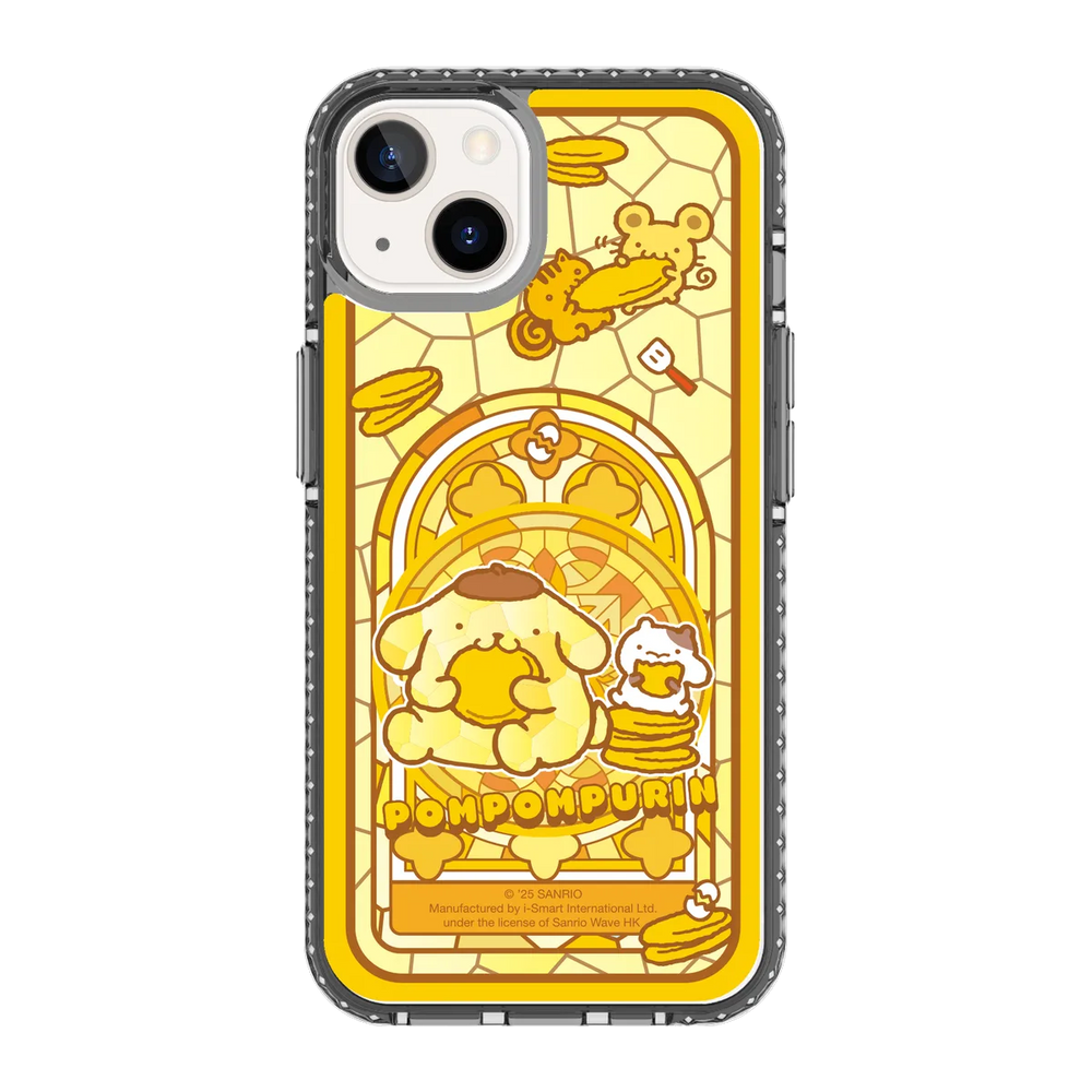 san25-0046-iphone-13-golden-case-magsafe-compatible-transparent-black