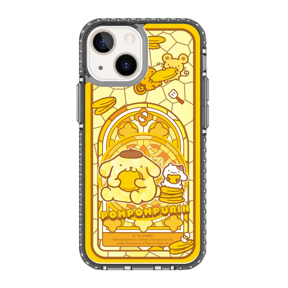 san25-0046-iphone-13-mini-golden-case-magsafe-compatible-transparent-black