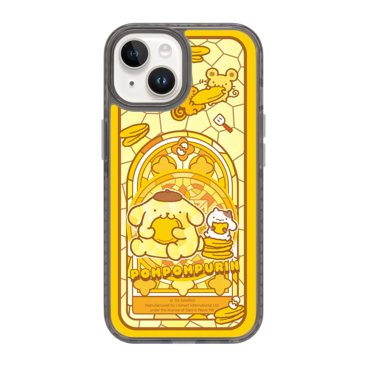 san25-0046-iphone-15-golden-case-magsafe-compatible-transparent-black