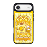san25-0046-iphone-17-air-goldensnap-case-magsafe-compatible-transparent-black
