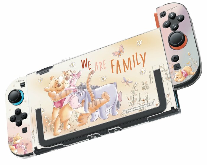 Winnie the Pooh Switch 2 Ultra Thin Clear Case｜Shockproof