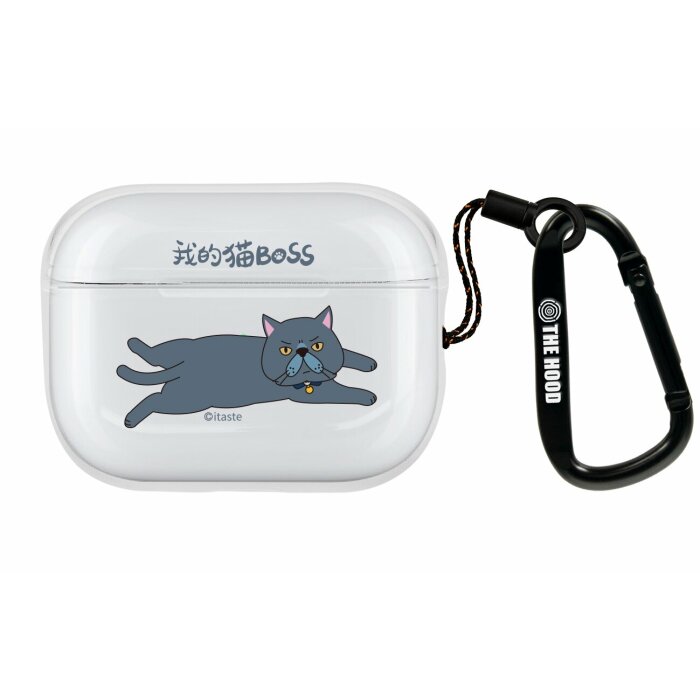 5093 Tired Boss AirPods Pro 2 Case With Ring The Hood Production