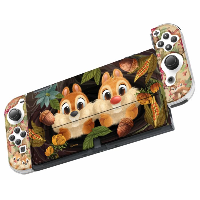 5147 Chip n Dale Nintendo Switch OLED Ultra Thin Clear Case The