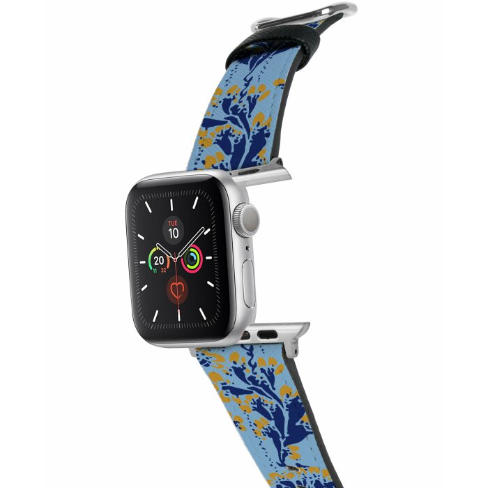 Saffiano leather apple deals watch band