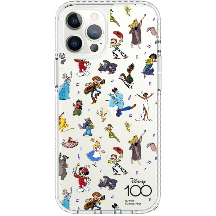 5544 Disney 100th Family iPhone 12 Pro Max Golden Case The Hood